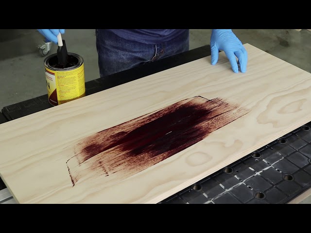 How to apply Gel Stain (staining without stripping) 