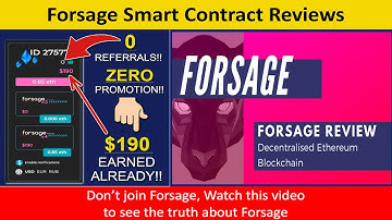 Forsage smart contract reviews