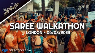 SAREE WALKATHON LONDON   6 AUGUST 2023