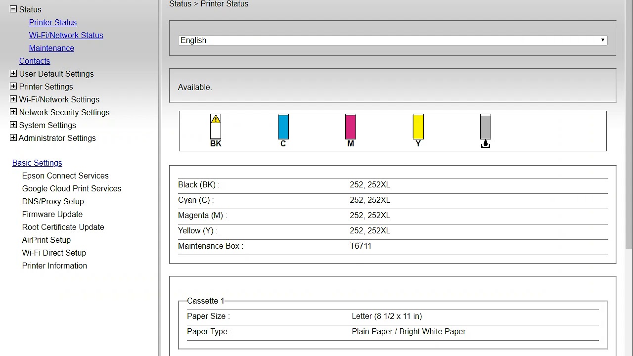 connect epson printer to google cloud print