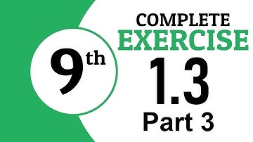 Exercise 1.3 | Chapter 1 |  part 3 |Matrices & Determinants| Class 9 Maths | urdu hindi | gs academy