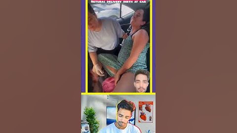 Thumbnail of Netural delivery birth at car #newbirth #newbornbaby #respectmother #mbbs #medico #shorts