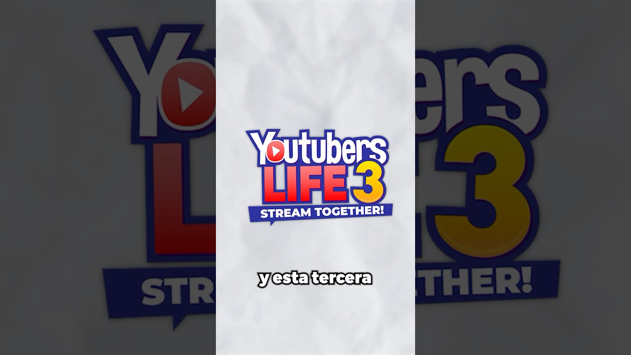 ¿Te imaginas como sería tu vida siendo YouTuber? 🤩 #youtuberslife3 #videojuegos #simulador