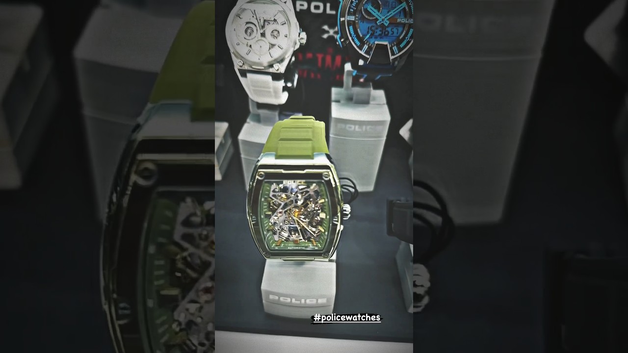 SKELETOR MODEL POLICE WATCHES 