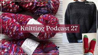 Knitting Podcast 27 / In my self-drafting era, WIPS, FOs, Poet Top by Sari Nordlund