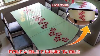 FOLDABLE DINING TABLE