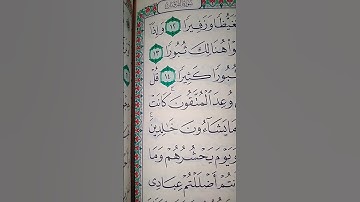 ما معنى كلمه "ثبورا"#سورة #الفرقان