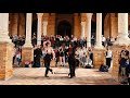 Flamenco performance at Plaza de España, Seville, Spain