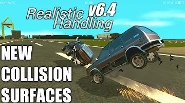 NEW UPDATE FOR COLLISION SURFACES! REALISTIC HANDLING v6.4 | MOD FOR GTA SA