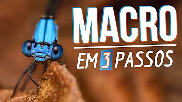 Como tirar fotos no modo macro?