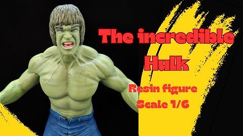 Lou Ferrigno The incredible Hulk resin figure