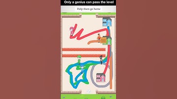 Level 222 Draw to Home | Puzzle Game #shorts #puzzlegame #puzzle #viralshorts