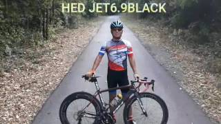 HED jet6.9 black climb 11% elevation