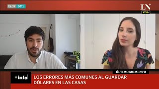 Cuál es la mejor forma de guardar dólares en casa