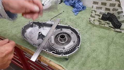 Triumph Trident T160 Engine Rebuild. Part 39: Primary Chain Alignment