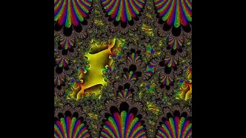 Julia Set Revolution of "Sin(z) + c", radius = 1.077, 8 iterations