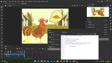 การสร้างนิทานและเขียน Action Script 3.0 ควบคุมเสียงและ Scene โดยใช้โปรแกรมAdobe Animate