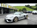 2023 Porsche 718 Spyder GT Silver with 2,000 miles (Boxster Cayman GT4) for sale at Castle Motors