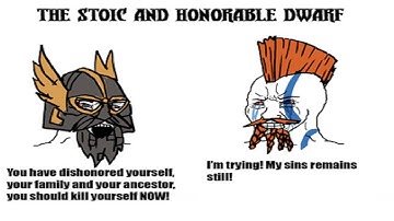 Dwarf "Honor" vs Chaos Dwarf Honor | Total War Warhammer meme dub