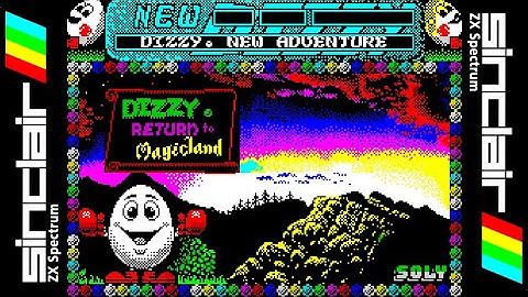 DIZZY - RETURN TO THE MAGICLAND (1992 / English version) Walkthrough, ZX Spectrum