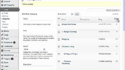 How to Merge Categories in Wordpress
