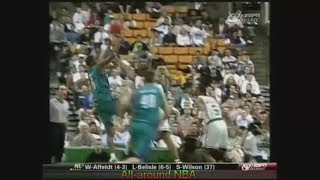 Eddie Jones 21 Points 7 Ast @ Boston, 1999. Clutch!