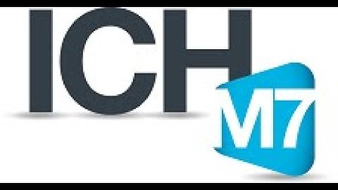 Understanding concepts of ICH M7 (R1) Part 1