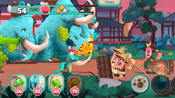 Dino Bash: A Travel Thru Time 🦕 Gameplay Fight Battle