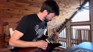 Abigail Williams - From a Buried Heart (guitar solo cover; C# standard tuning)