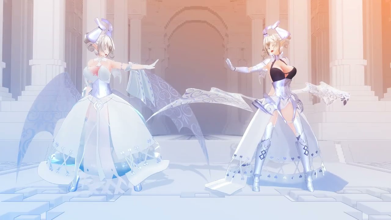 COM3D2】- Charm in Love - 白銀の城のラビュリンス & 迷宮城の白銀姫