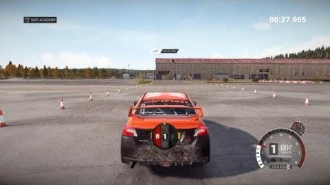 DiRT 4 / LESSONS / 1. Basic Driving Techniques / 2. Weight Transfer / Demonstration