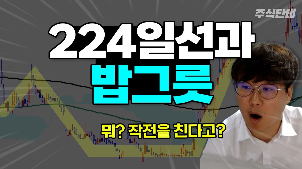 ⁣주식 세력이 작전칠때 이런 그림이 나옵니다! 이 자리 절대 놓치지 마세요.. 224일선과 밥그릇 #주식단테