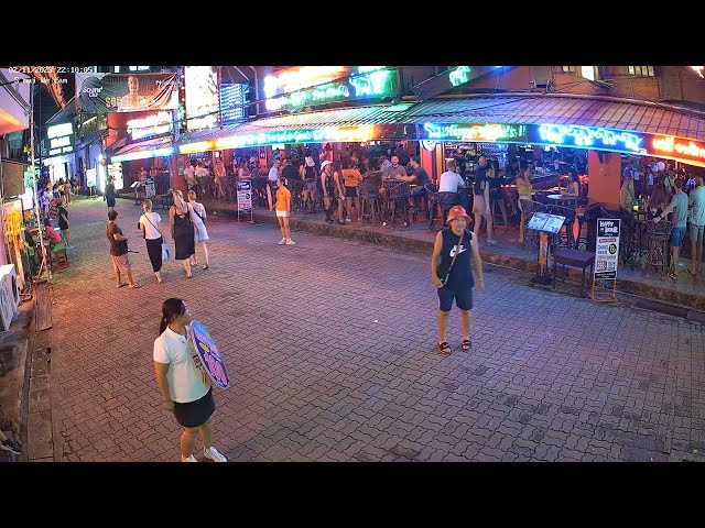 🔴 Bondi Chaweng | Soi Green Mango | Koh Samui | Thailand | Live Street Webcam | 2160p 4K class=