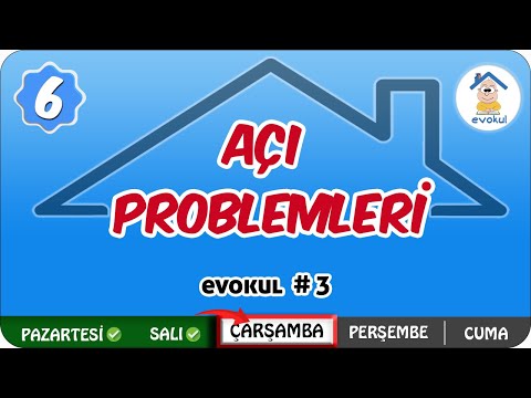 Açı Problemleri | 6. Sınıf #uzaktanegitim #evokul Kampı