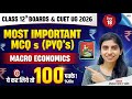 🔴 LIVE: Economics MCQ &amp; PYQ Series - Day 18 | 🔥 Class 12 Boards &amp; CUET UG 2026 Preparation