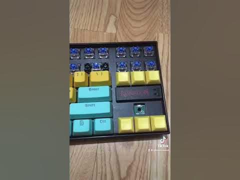 Redragon Kumara K552 short mod - YouTube