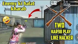 Playing like hacker in training with kar98k must watch.........