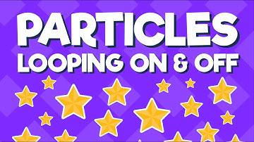How To Turn Particle Systems Looping Setting On And Off In Runtime | Unity Software Tutorial