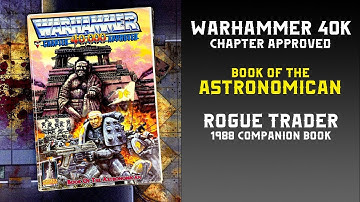 RARE 1988 Rogue Trader Companion: Book of the Astronomican