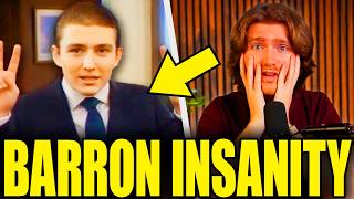 Barron Trump Video Goes Viral For Worst Reason