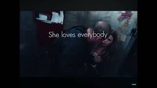 False alarm- The Weeknd (lyrics video)