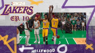 defenseee | NBA 2K24 Los Angeles Lakers MyNBA | EP.10