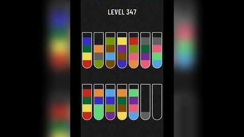 Water sort puzzle level 347