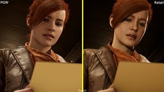 Spider-Man PGW 2017 Trailer vs Retail PS4 Pro Graphics Comparison