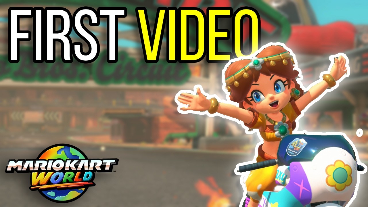 Моё первое видео по Mario Kart World! (Вступление к каналу)
