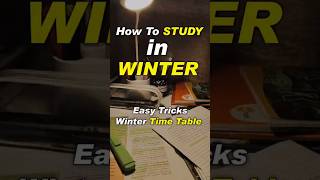 How to Study in Winter Simple Tricks to Study Smart