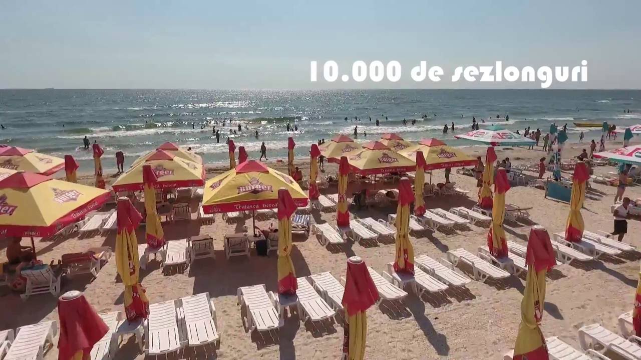 Plajele Din Mamaia Nord Si Navodari Youtube