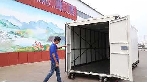 Storage foldable container