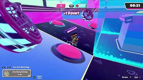 Person Rage Quit on Button Bashers cuz i was winning lol