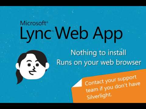 Join a meeting using Lync Attendee or Lync Web App